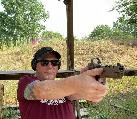 Instructor demonstrating technique